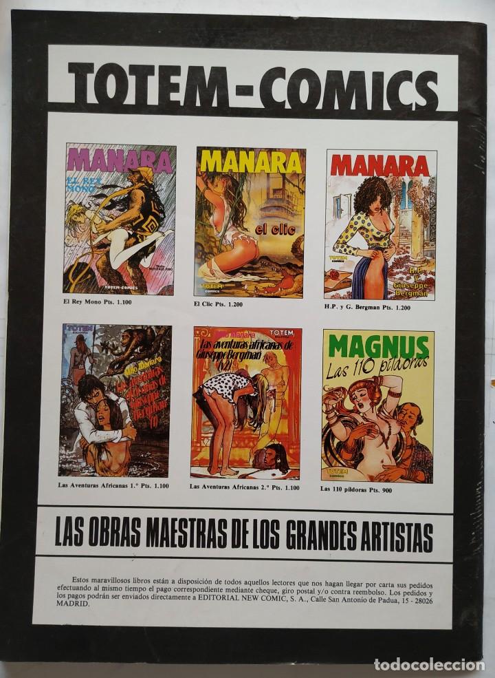 C&oacute;mics: Milo Manara El Perfume Del Invisible - Totem Comics Espa&ntilde;a 1987 - Foto 2