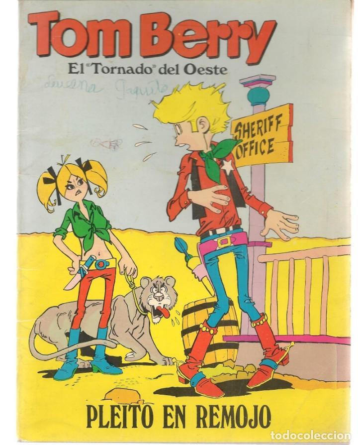 C&oacute;mics: TOM BERRY. N&ordm; 6. EL &uml;TORNADO&uml; DEL OESTE. PLEITO EN REMOJO.EUREDIT, 1969. (C/A26) - Foto 1