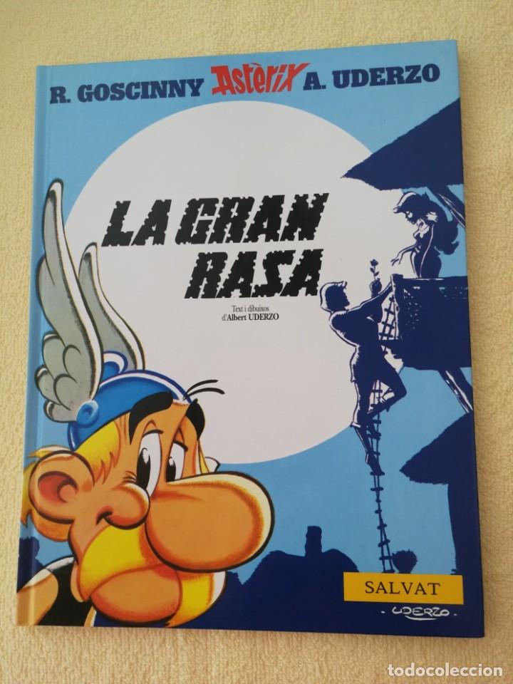 C&oacute;mics: ASTERIX &ndash; LA GRAN RASA &ndash; N&ordm; 25 &ndash; EDICION EN CATALAN &ndash; EDITORIAL SALVAT - Foto 1