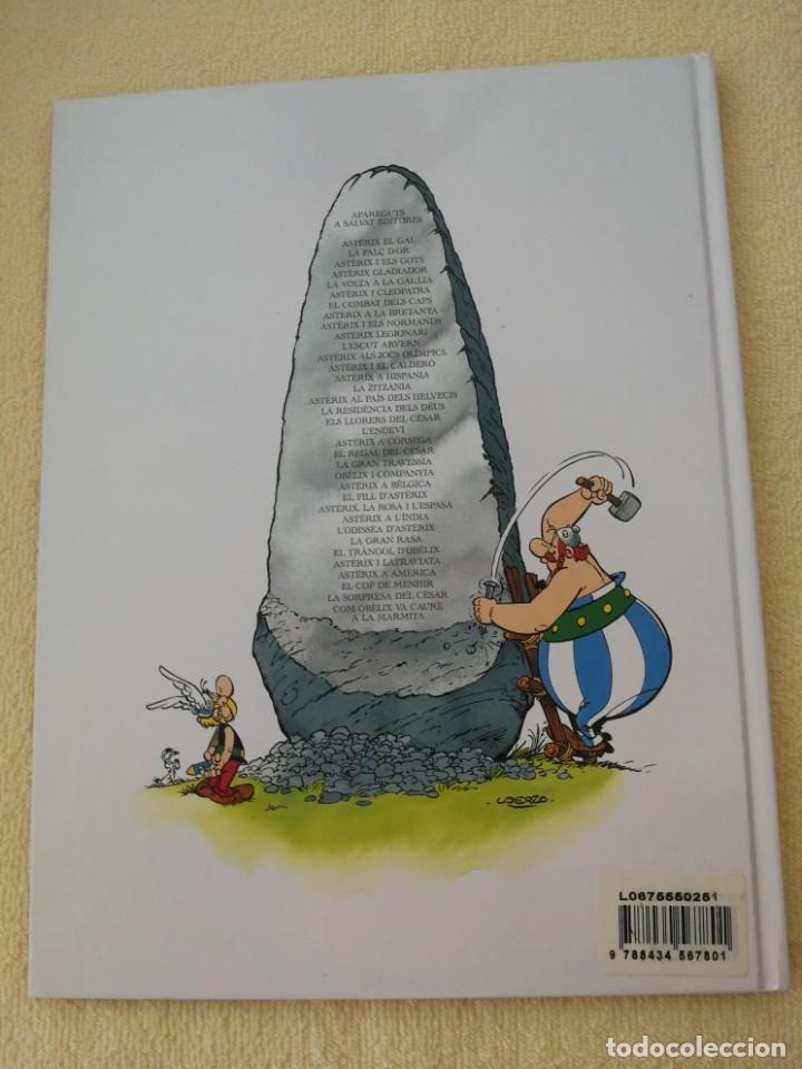 C&oacute;mics: ASTERIX &ndash; LA GRAN RASA &ndash; N&ordm; 25 &ndash; EDICION EN CATALAN &ndash; EDITORIAL SALVAT - Foto 4