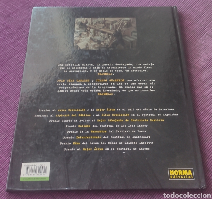 C&oacute;mics: Blacksad. Un lugar entre las sombras. Volumen 1. Norma editorial - Foto 2
