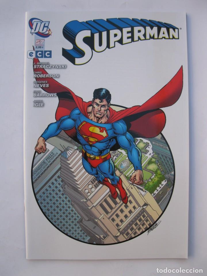 C&oacute;mics: SUPERMAN - N&ordm; 57 - DC COMICS - ECC EDICIONES - A&Ntilde;O 2012. - Foto 1