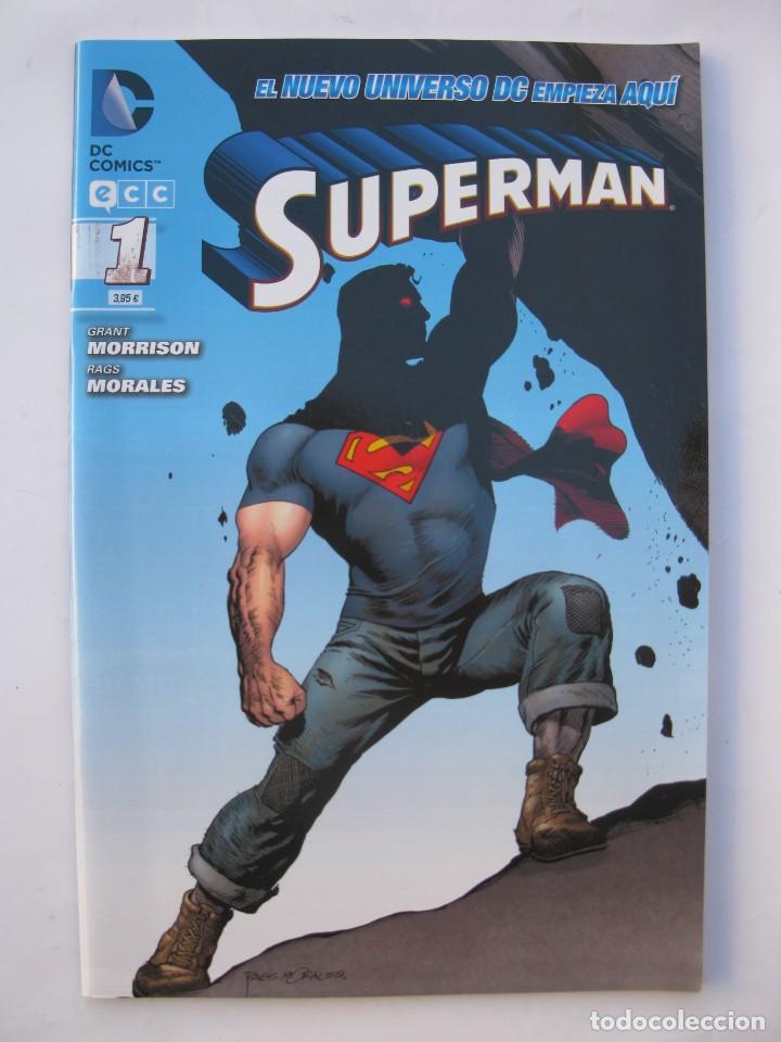 C&oacute;mics: SUPERMAN - N&ordm; 1 - DC COMICS - ECC EDICIONES - A&Ntilde;O 2012. - Foto 1