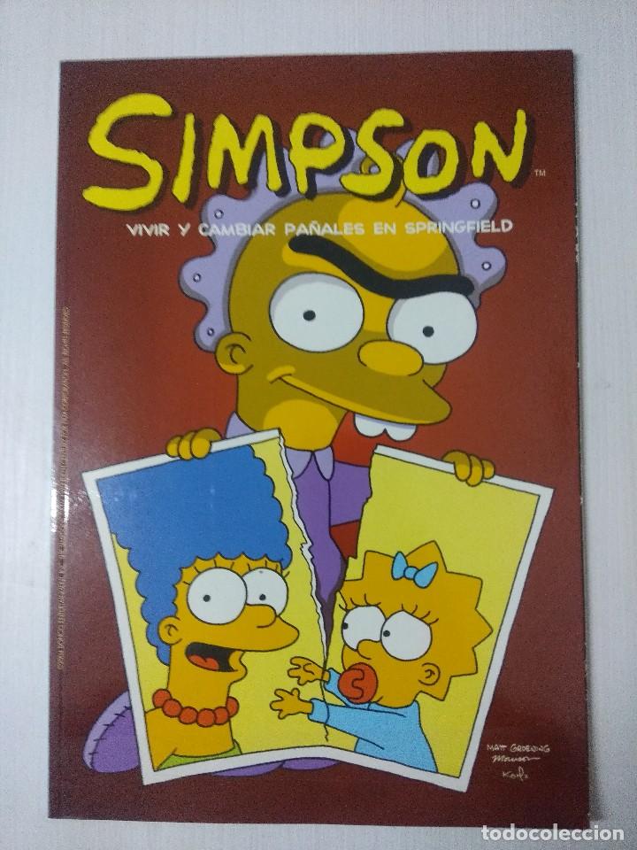 C&oacute;mics: SIMPSON/VIVIR Y CAMBIAR PA&Ntilde;ALES/MATT GROENING. - Foto 1