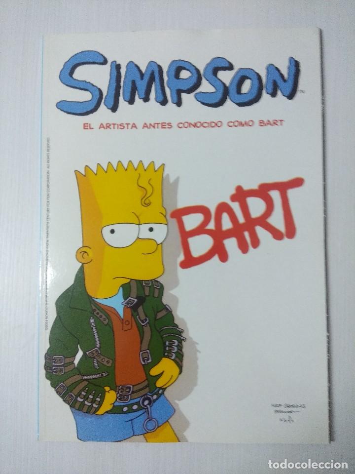 C&oacute;mics: SIMPSON/EL ARTISTA ANTES CONOCIDO COMO BART/MATT GROENING. - Foto 1