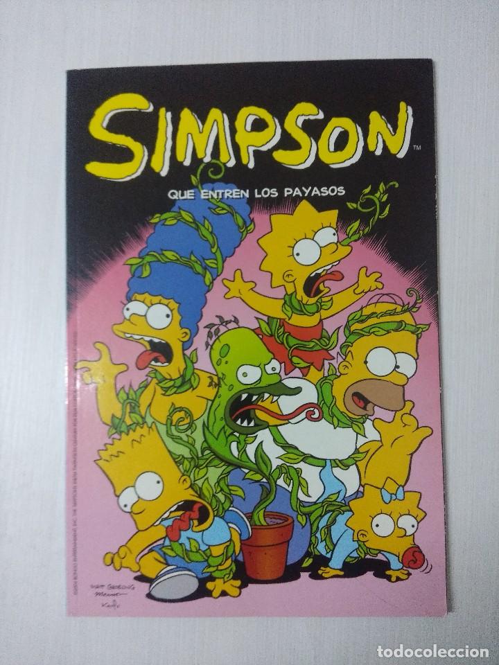 C&oacute;mics: SIMPSON/QUE ENTREN LOS PAYASOS/MATT GROENING. - Foto 1