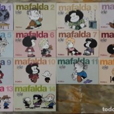 Cómics: MAFALDA. PÚBLICO. LOTE DE 14 NÚMEROS (DEL 1 AL 14).. Lote 303641238