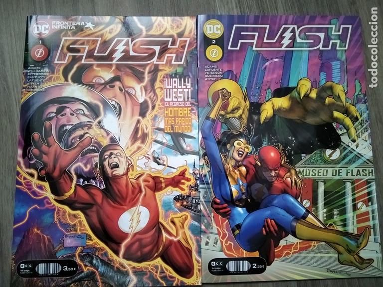 C&oacute;mics: FLASH 1, 2, 3 y 4 NUEVA SERIE MENSUAL EN GRAPA FRONTERA INFINITA DE ECC - Foto 1