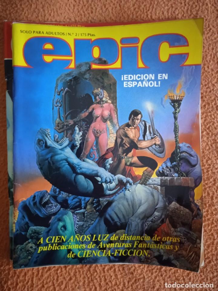 C&oacute;mics: COMIC EPIC N&ordm; 2 EDICIONES DISTRINOVEL - Foto 1