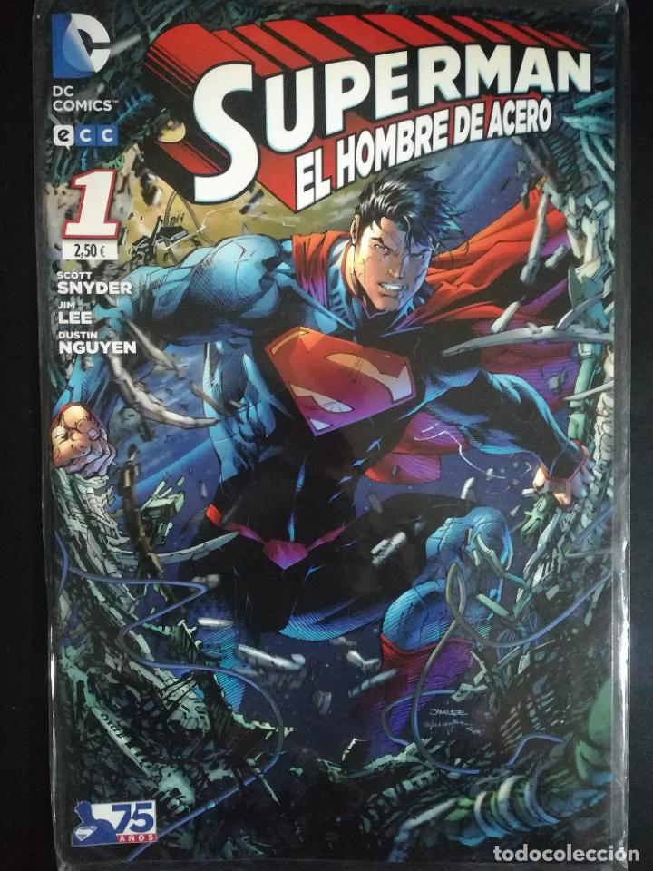 C&oacute;mics: SUPERMAN EL HOMBRE DE ACERO NUMERO 1 - Foto 1