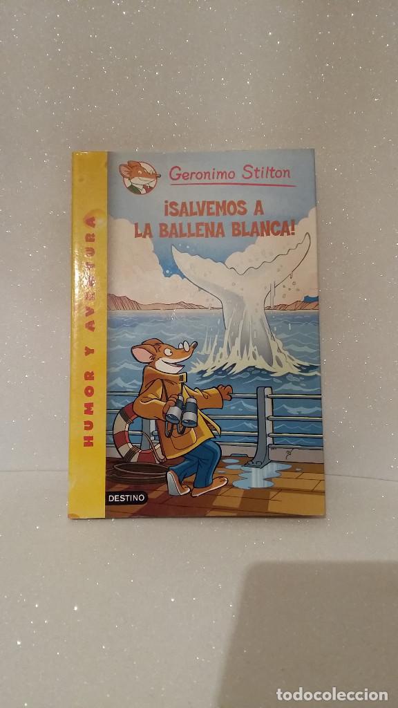 C&oacute;mics: LIBRO GERONIMO STILTON SALVEMOS A LA BALLENA BLANCA - Foto 1