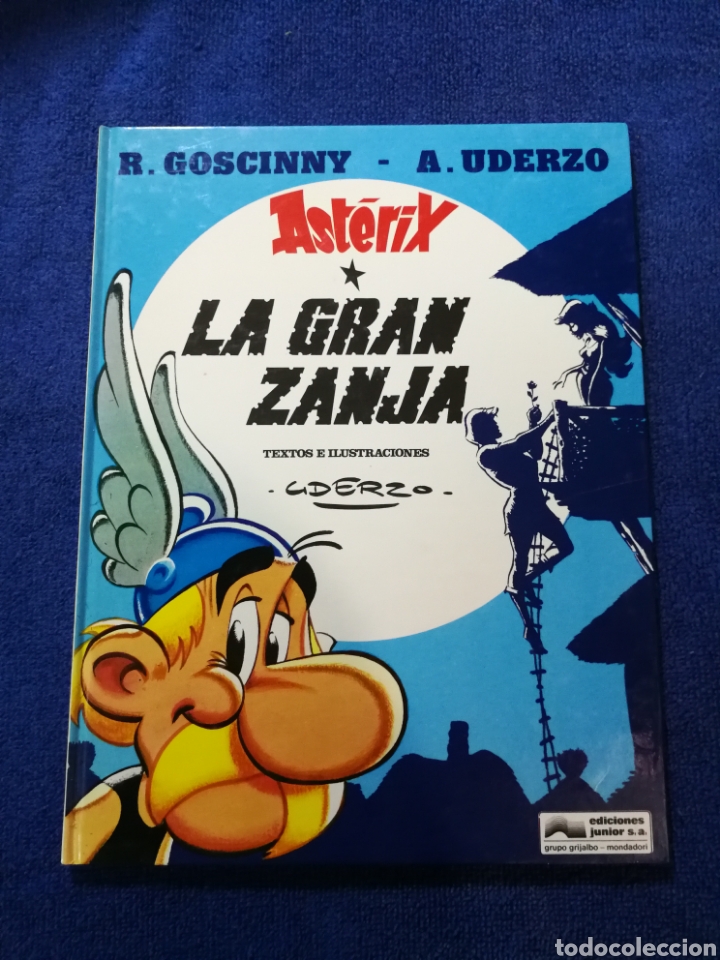 C&oacute;mics: La gran zanja. Ast&eacute;rix y Ob&eacute;lix. Ediciones junior - Foto 1