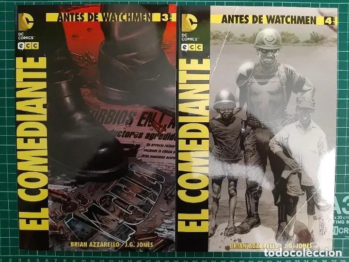 C&oacute;mics: ANTES DE WATCHMEN EL COMEDIANTE COMPLETA 6 NUMEROS - ECC - IMPECABLE - Foto 2