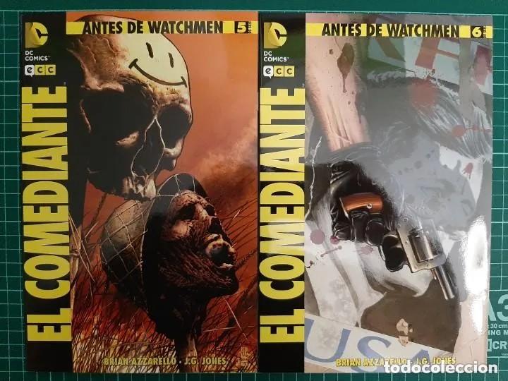 C&oacute;mics: ANTES DE WATCHMEN EL COMEDIANTE COMPLETA 6 NUMEROS - ECC - IMPECABLE - Foto 3