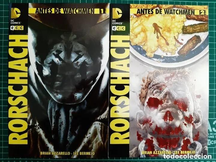 C&oacute;mics: ANTES DE WATCHMEN RORSCHACH COMPLETA 4 NUMEROS - ECC - IMPECABLE - Foto 1