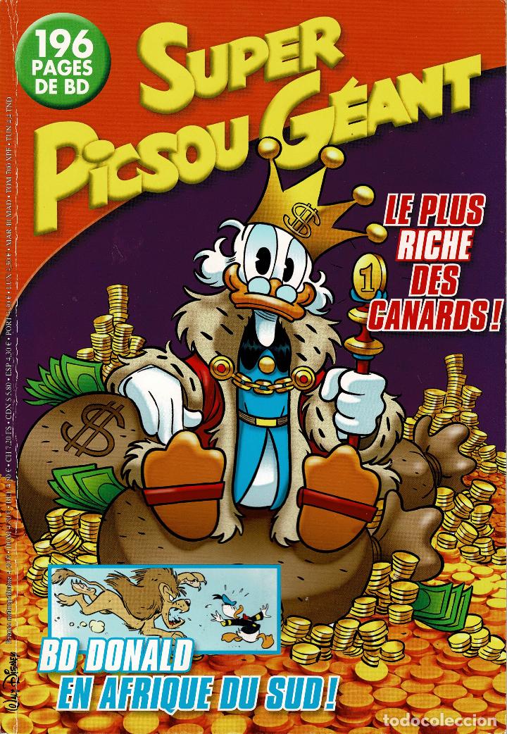 C&oacute;mics: Super Picsou G&eacute;ant,Disney n&ordm; 166.original franc&eacute;s. - Foto 1