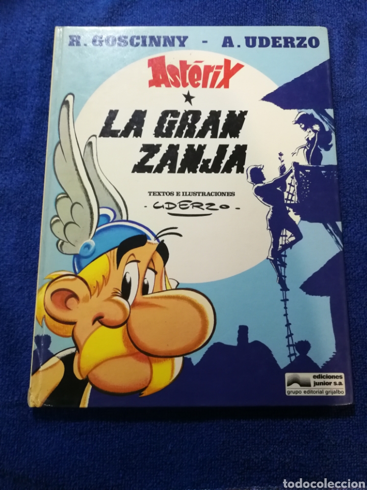 C&oacute;mics: Ast&eacute;rix. La gran zanja. Ediciones junior. N&uacute;mero 25 - Foto 1