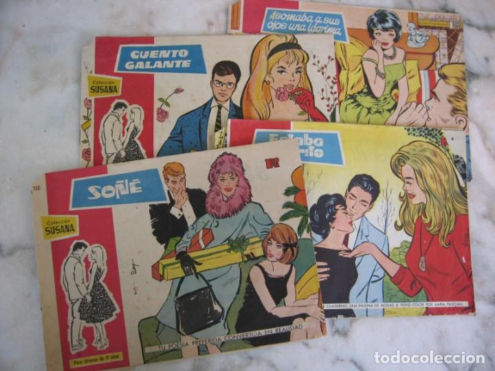 C&oacute;mics: Lote de 4 ejemplares originales de comics Tebeos Colecci&oacute;n Susana Ediciones Toray - Foto 1