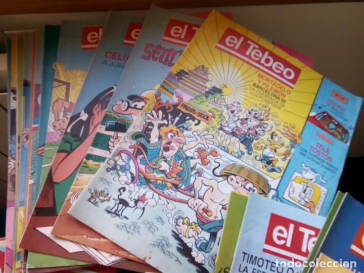 C&oacute;mics: LOTE DE 42 COMICS &rdquo;EL TEBEO &rdquo; EDICIONES B 1991, VER COMPOSICION, BUEN ESTADO - Foto 2