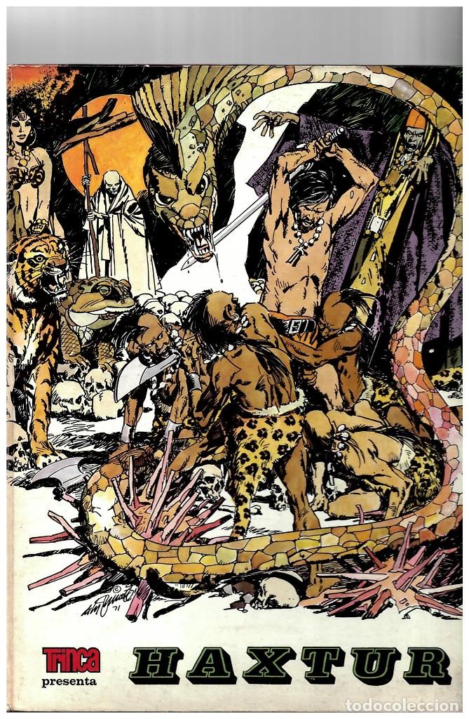 C&oacute;mics: Haxtur, completa, editorial Doncel de Trinca en buen estado - Foto 1