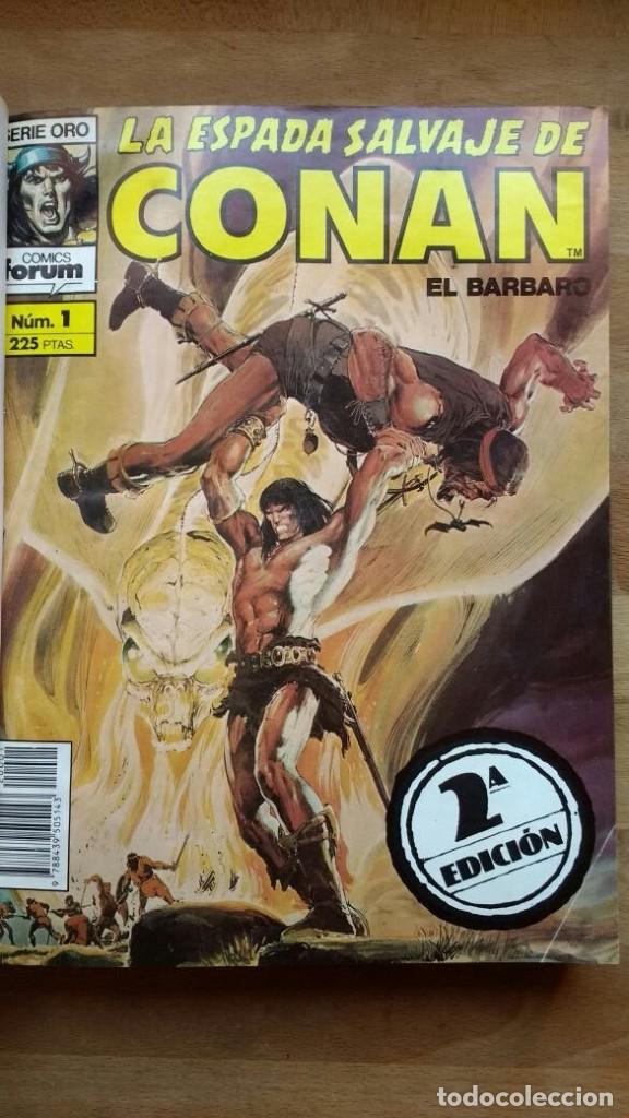 C&oacute;mics: LA ESPADA SALVAJE DE CONAN - 1 AL 8 - Foto 1