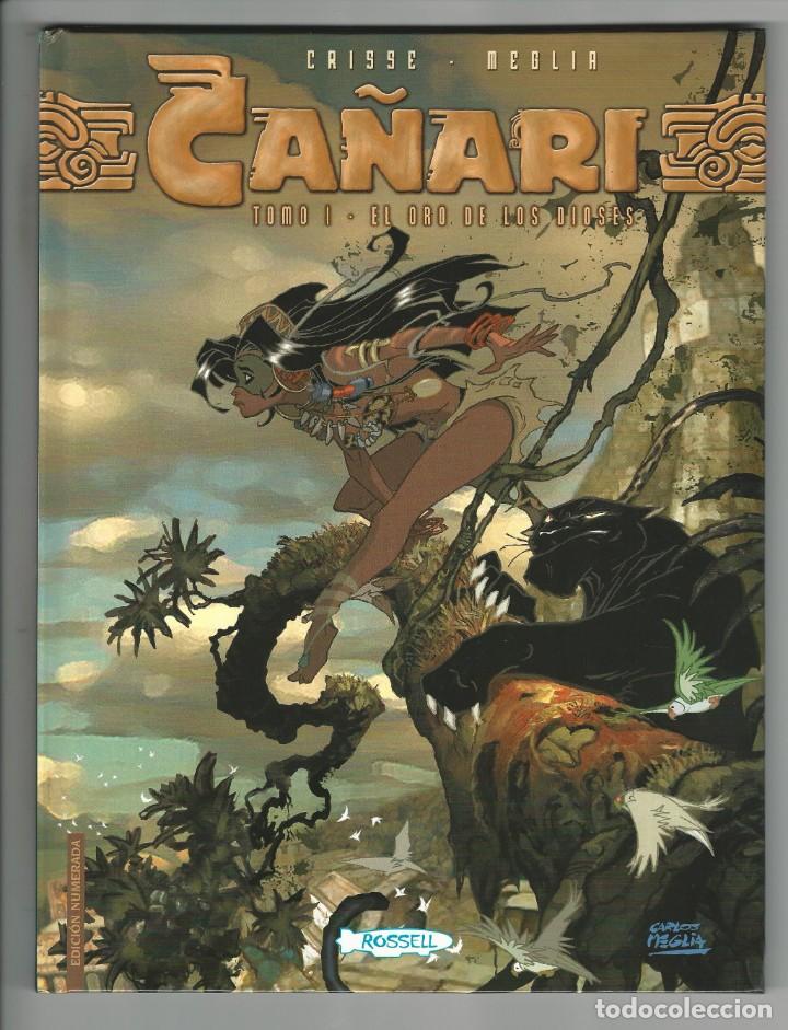 C&oacute;mics: Rossell. Ca&ntilde;ari. 1. El oro de los dioses. Crisse. Meglia. - Foto 1
