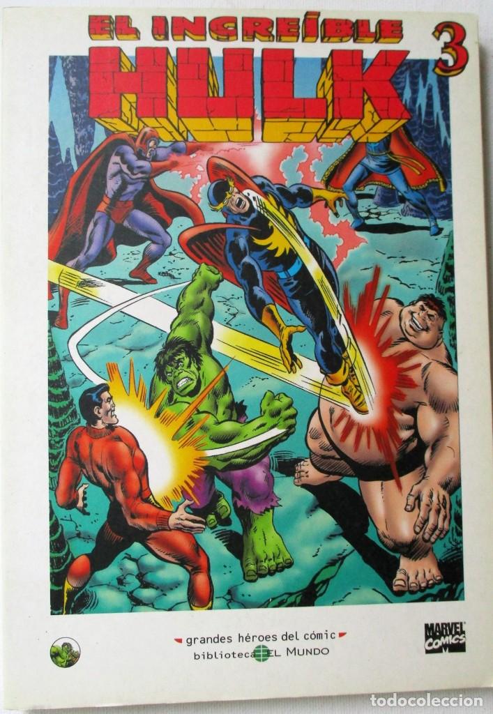 C&oacute;mics: El increible Hulk 3 biblioteca EL MUNDO - Foto 1