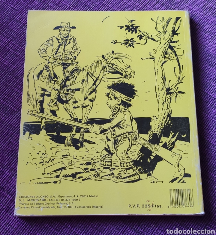 C&oacute;mics: 8 aventuras de Gringo. Ediciones Alonso. Manuel Medina. Carlos Gim&eacute;nez - Foto 2