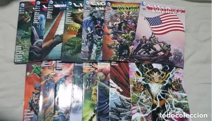 C&oacute;mics: LIGA DE LA JUSTICIA DE AMERICA (OBRA COMPLETA - 15 N&Uacute;MEROS) ECC - Foto 1