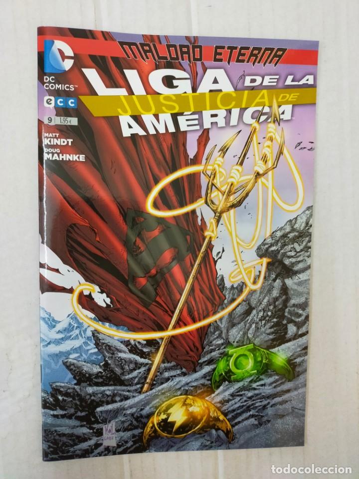 C&oacute;mics: LIGA DE LA JUSTICIA DE AM&Eacute;RICA n&ordm; 9. MALDAD ETERNA. ECC - Foto 1