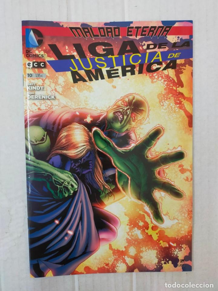 C&oacute;mics: LIGA DE LA JUSTICIA DE AM&Eacute;RICA n&ordm; 10. MALDAD ETERNA. ECC - Foto 1