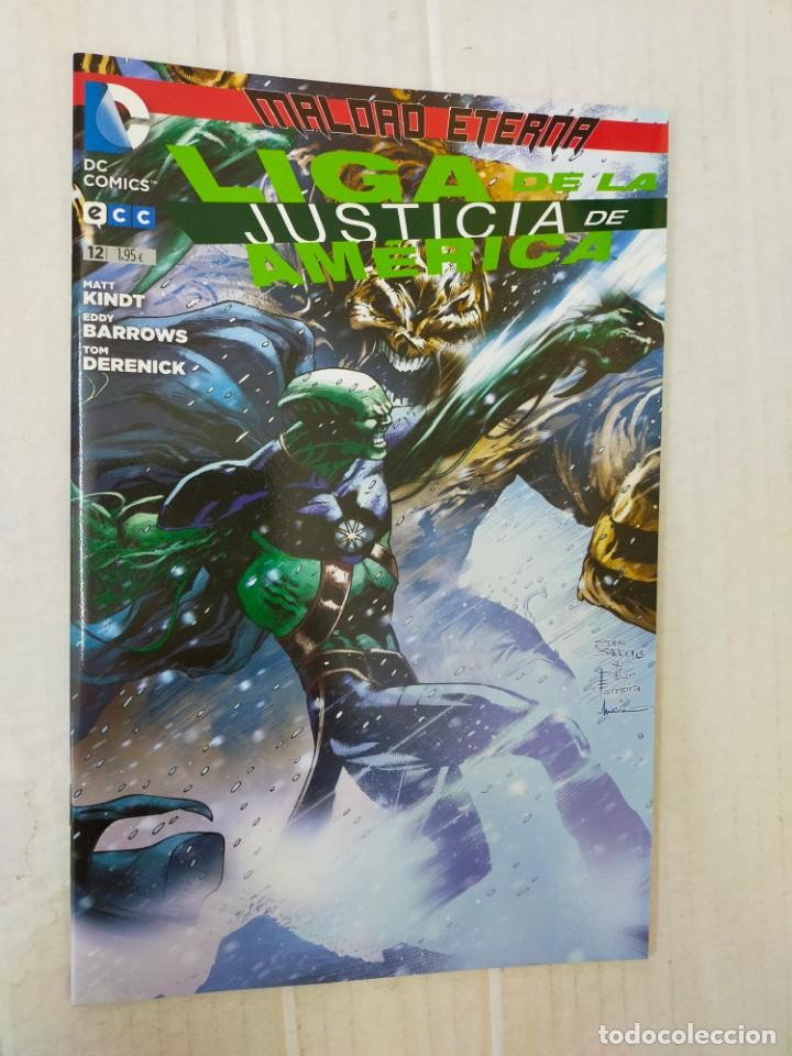 C&oacute;mics: LIGA DE LA JUSTICIA DE AM&Eacute;RICA n&ordm; 12. MALDAD ETERNA. ECC - Foto 1
