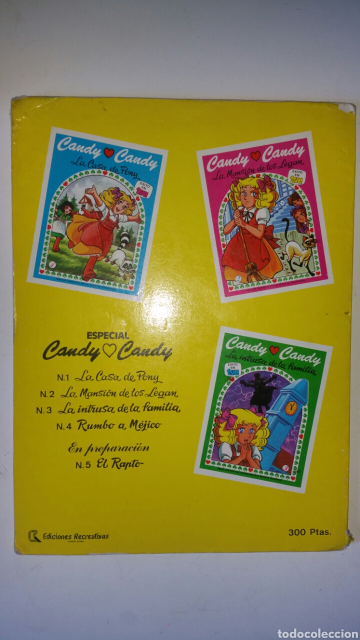C&oacute;mics: Candy candy, rumbo a Mejico. Ediciones recreativas, S. A. , 1985. - Foto 6