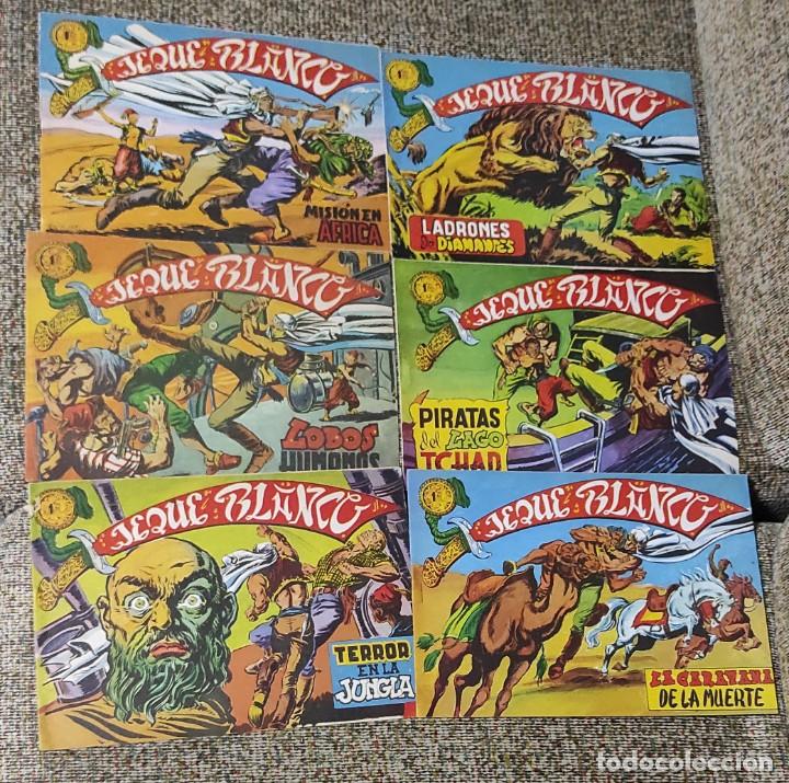 C&oacute;mics: C&oacute;mics antiguos jeque blanco n&uacute;meros del 1 al 12 - Foto 3
