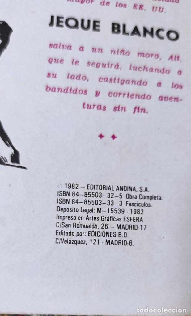 C&oacute;mics: C&oacute;mics antiguos jeque blanco n&uacute;meros del 1 al 12 - Foto 5