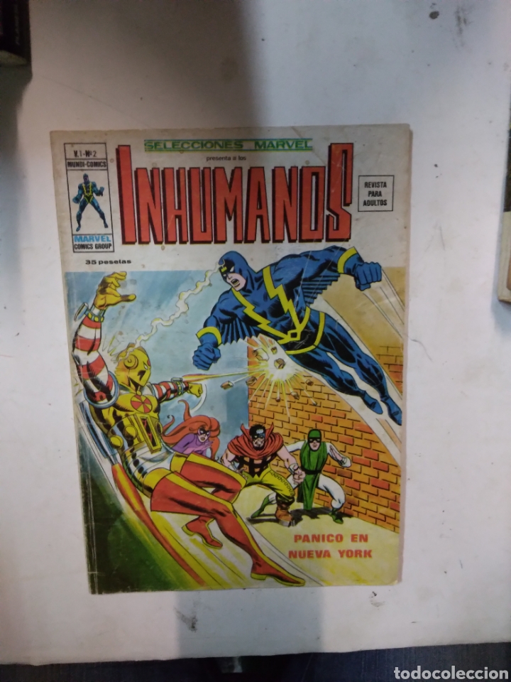 C&oacute;mics: Inhumanos, Mundi Comics, vol 1,numero 2 - Foto 1