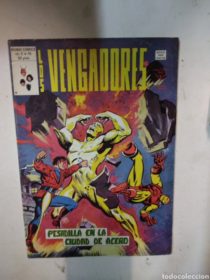 C&oacute;mics: Los vengadores, Mundi Comics, vol 2 n&uacute;mero 45 - Foto 1