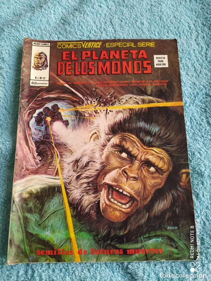 C&oacute;mics: EL PLANETA DE LOS SIMIOS VOL.2 N&ordm; 22 MUNDI-.COMICS MARVEL - Foto 1