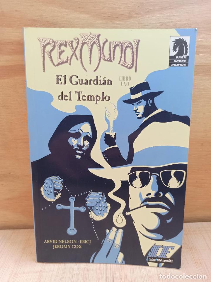 C&oacute;mics: ELGUARDI&Aacute;N DEL TEMPLO - REX MUNDI - LIBRO UNO - INTER FACE - 2007 (A2) - Foto 1