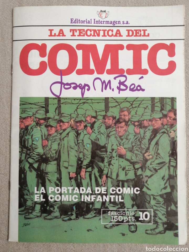 C&oacute;mics: LA T&Egrave;CNICA DEL C&Oacute;MIC JOSEP M. BE&Aacute; EDITORIAL INTERMAGEN 1985 - Foto 1
