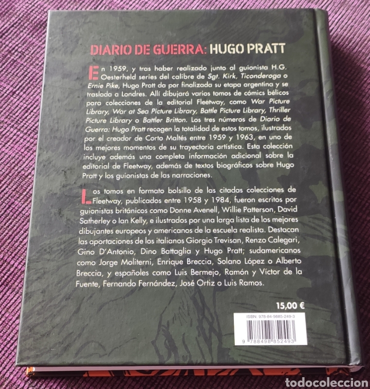 C&oacute;mics: Diario de Guerra: Hugo Pratt. Panini C&oacute;mics - Foto 2