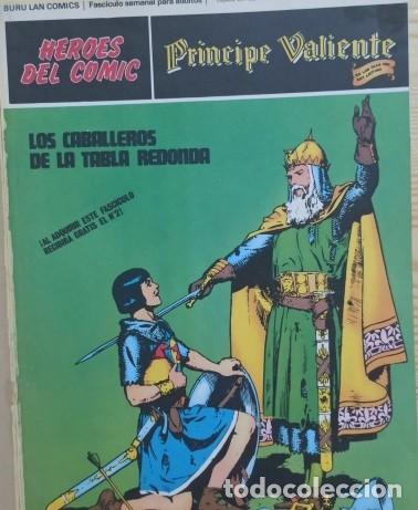 C&oacute;mics: PRINCIPE VALIENTE HEROES DEL COMIC - 5 TOMOS DE BURU LAN COMICS. - Foto 8