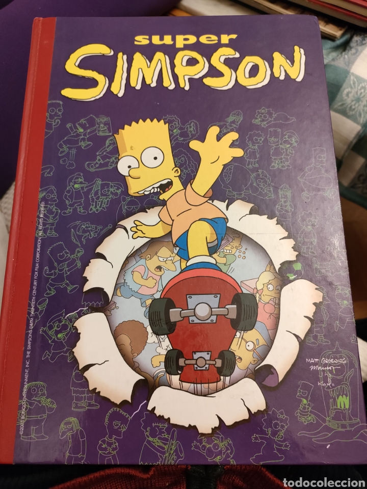 C&oacute;mics: Super Simpson n&uacute;m 8 Matt Groenng Tapa dura 2003 C&oacute;mic - Foto 1