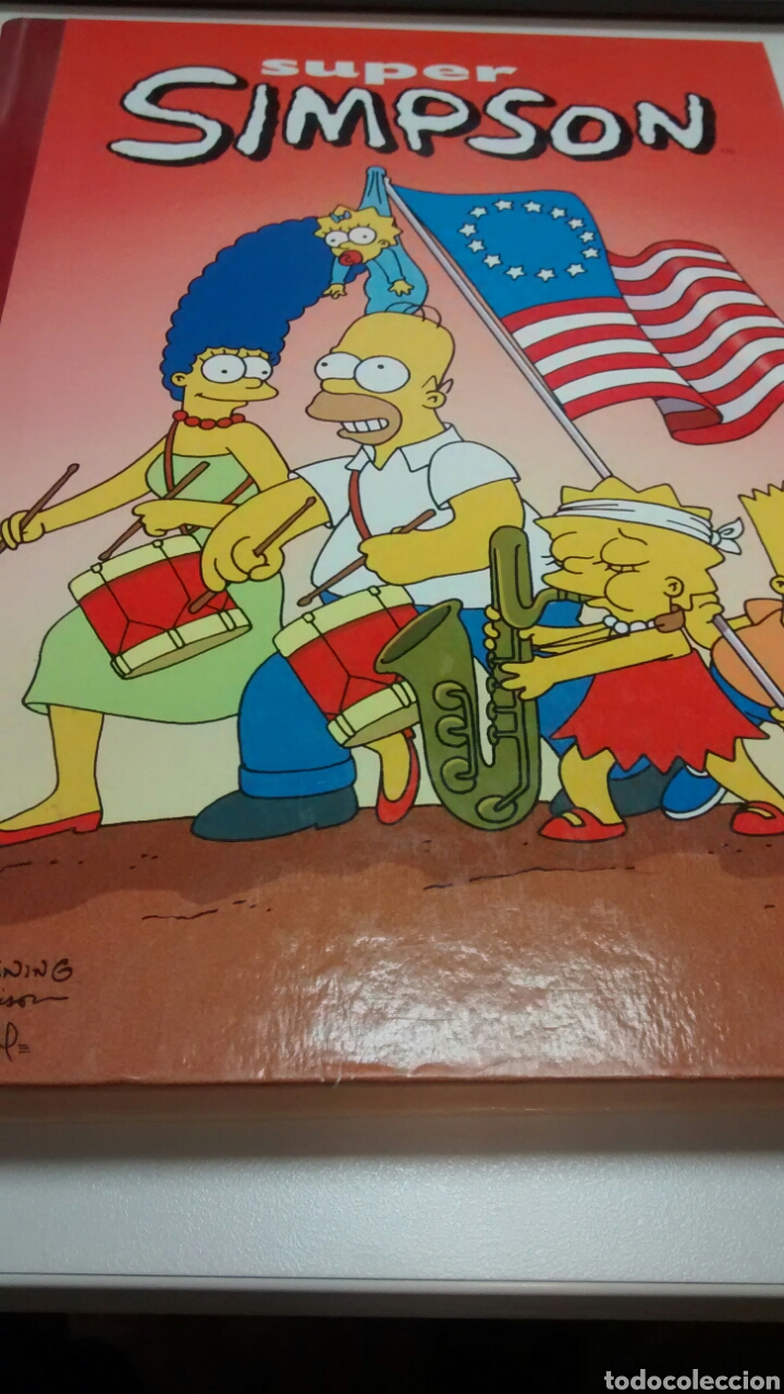C&oacute;mics: SUPER SIMPSON 4 (EDICIONES B, PRIMERA EDICION 1998) - Foto 1