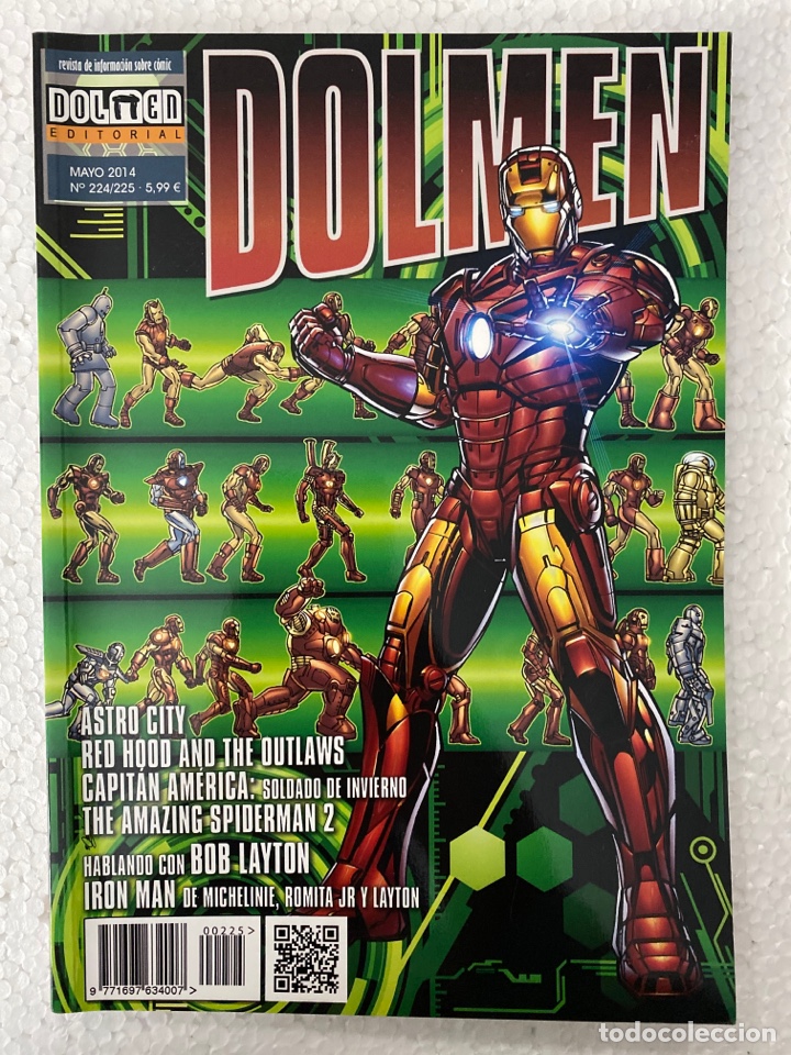 C&oacute;mics: DOLMEN #224/225 - Mayo de 2014 - IRON MAN &laquo;MUY RARA - IMPECABLE&raquo; - Foto 1
