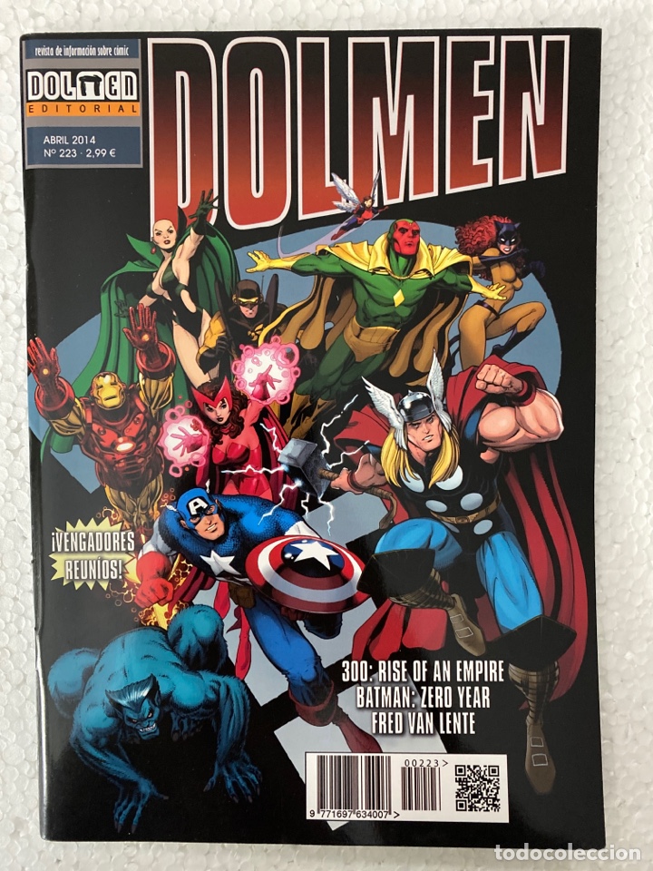 C&oacute;mics: DOLMEN #223 - Abril de 2014 - Vengadores &laquo;IMPECABLE-RARA&raquo; - Foto 1
