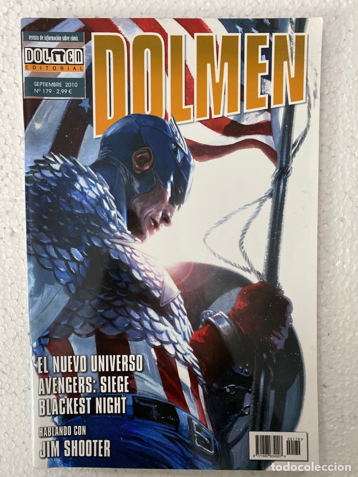 C&oacute;mics: DOLMEN #179 - Septiembre de 2010 - Capitan Am&eacute;rica &laquo;IMPECABLE&raquo; - Foto 1