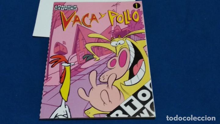 C&oacute;mics: VACA Y POLLO. N&ordm; 1. CARTONN NETWORK. 2000. 1&ordf; EDICION - Foto 2