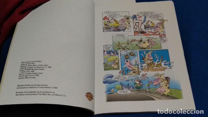 C&oacute;mics: VACA Y POLLO. N&ordm; 1. CARTONN NETWORK. 2000. 1&ordf; EDICION - Foto 3