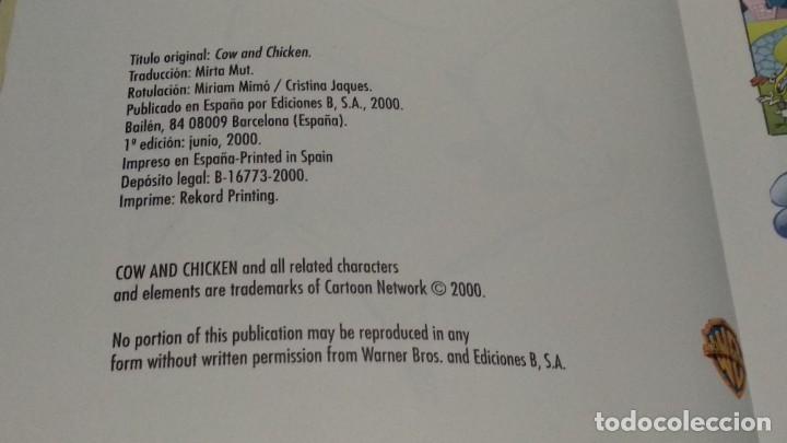 C&oacute;mics: VACA Y POLLO. N&ordm; 1. CARTONN NETWORK. 2000. 1&ordf; EDICION - Foto 4